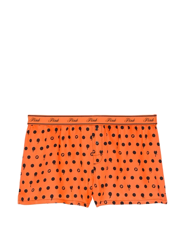Buy Velvet Boxy Sleep Shorts - Order Pajama Bottoms online 5000006993 - PINK US