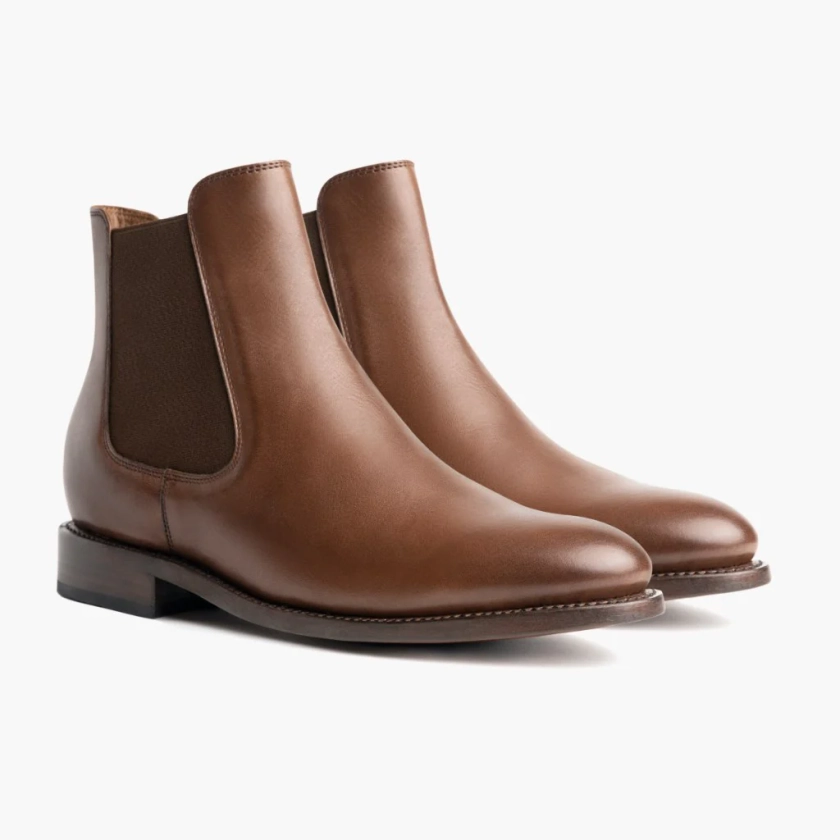 Men's Cavalier Chelsea Boot In Tan 'Hickory' - Thursday Boot Company