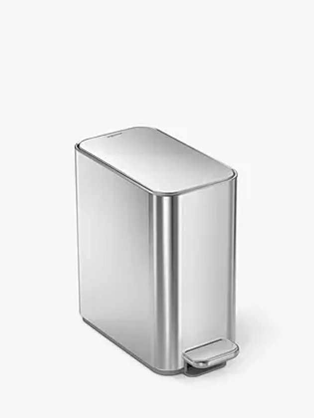 simplehuman Slim Pedal Bin, 5L