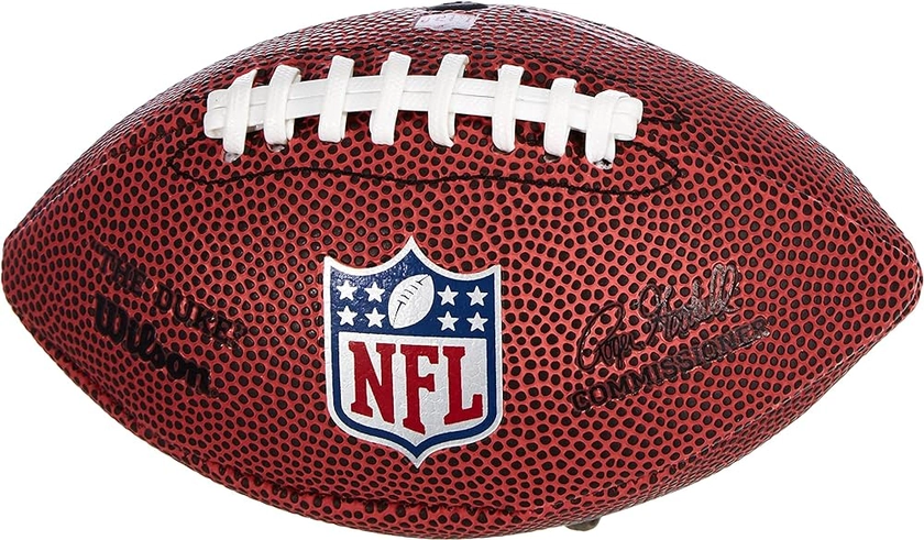 Wilson Men's NFL Football Duke Replica, Brown, Micro : Amazon.co.uk: Sports & Outdoors