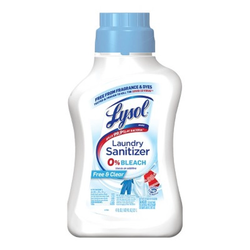 Lysol Laundry Sanitizer Free & Clear - 41 fl oz