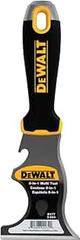 DEWALT 9-in-1 Painter's Tool | Carbon Steel w/Black Nylon Handle | DXTT-2-200