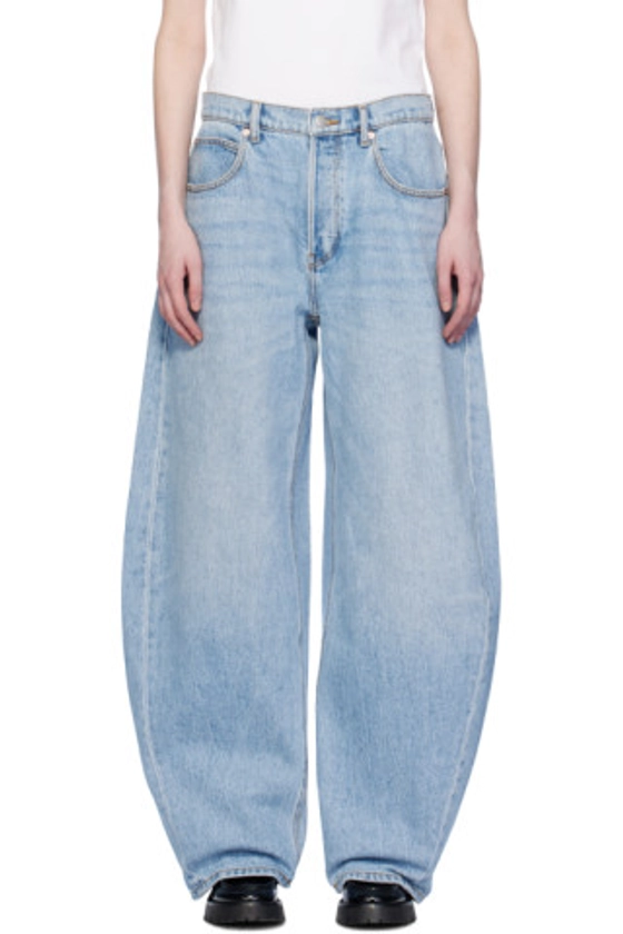 Alexander Wang - Blue Oversized Jeans