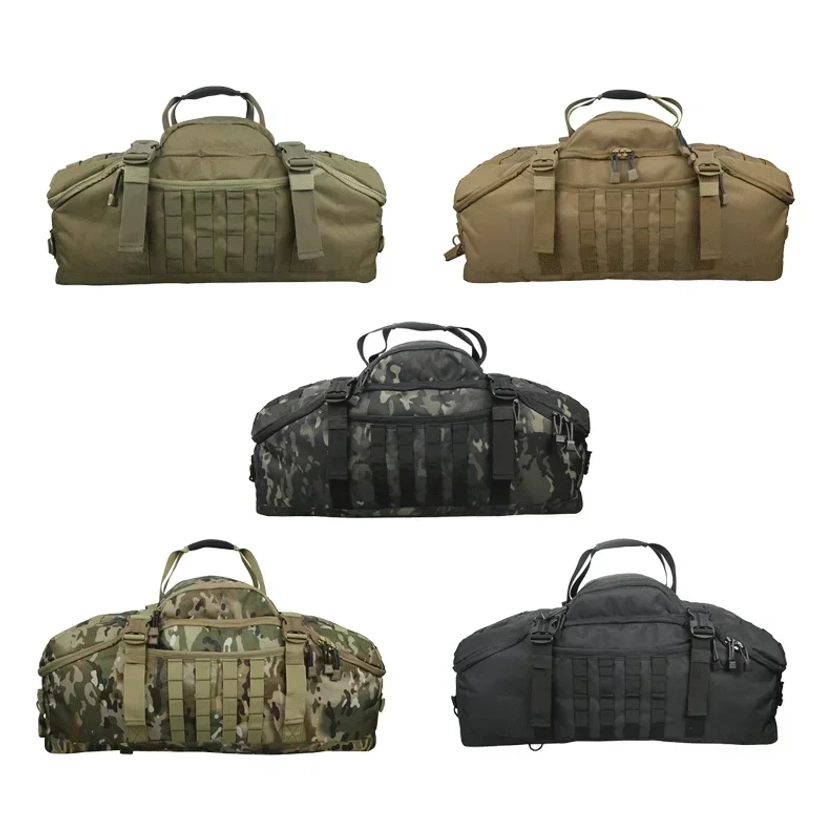 40L 60L 80L Large Duffle Bag Tactical Backpack Outdoor Camping Bags Molle Men Backpacks Travel Bag for Hiking - AliExpress 18