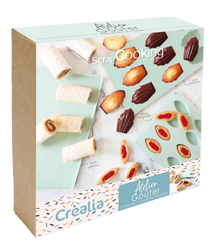 Coffret Pâtisserie - Atelier goûter - Créalia - Kits et Coffrets Pâtisserie | Cultura