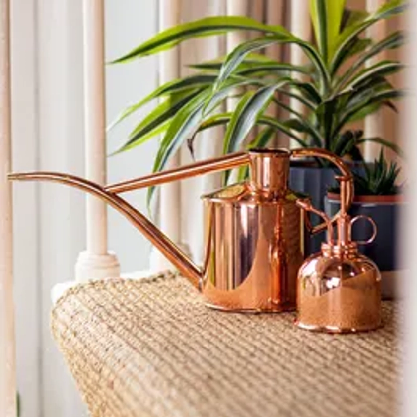 Haws Classic Copper Watering Set - 1 litre