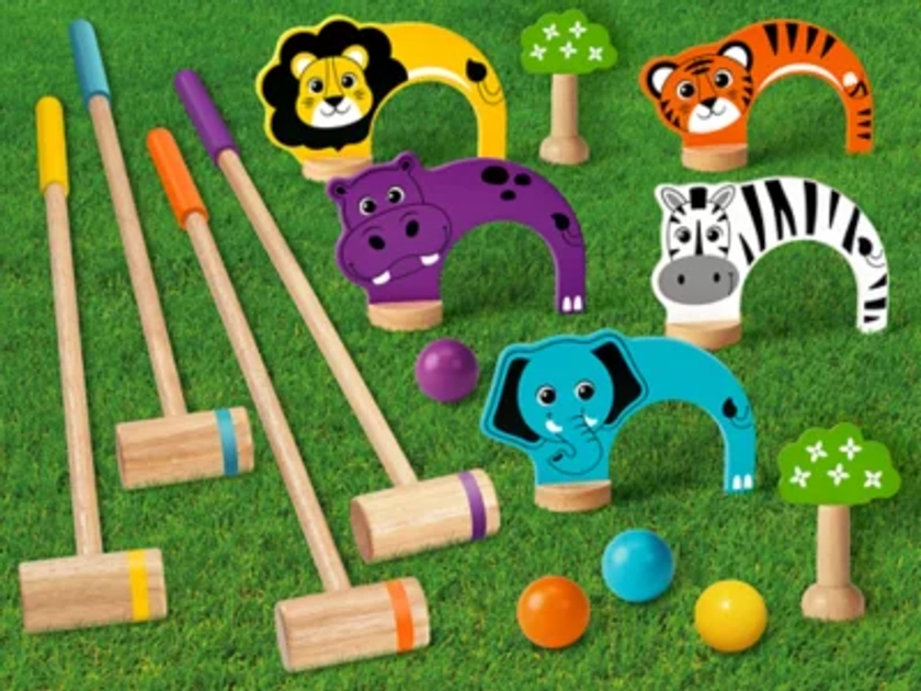 Indoor/Outdoor Kids’ Croquet Set