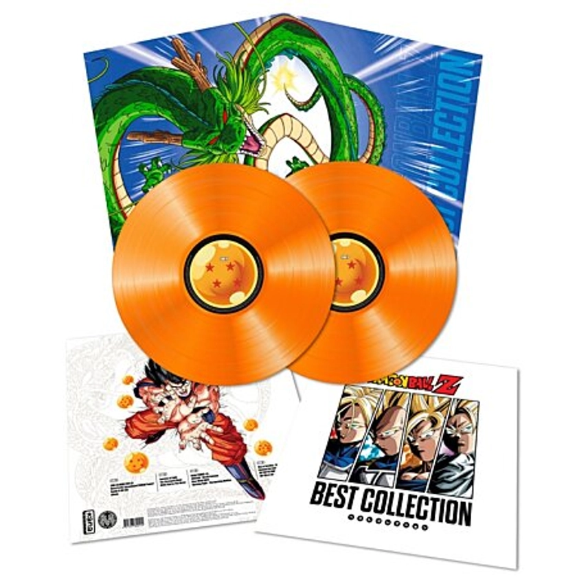 Vinyle - Dragon Ball Z - Best Collection - 2 LP - Édition double vinyle coloré