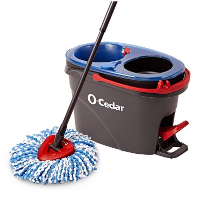 O-Cedar EasyWring Rinse Clean Spin Mop &#38; Bucket