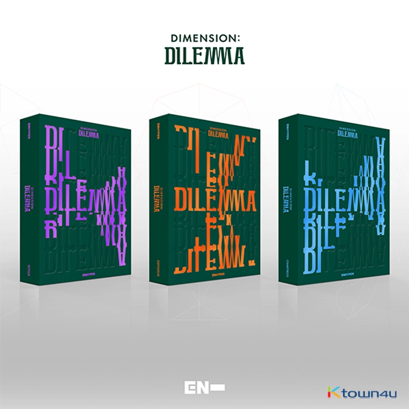 ktown4u.com : ENHYPEN - Album Vol.1 [DIMENSION : DILEMMA] (Random Ver.)