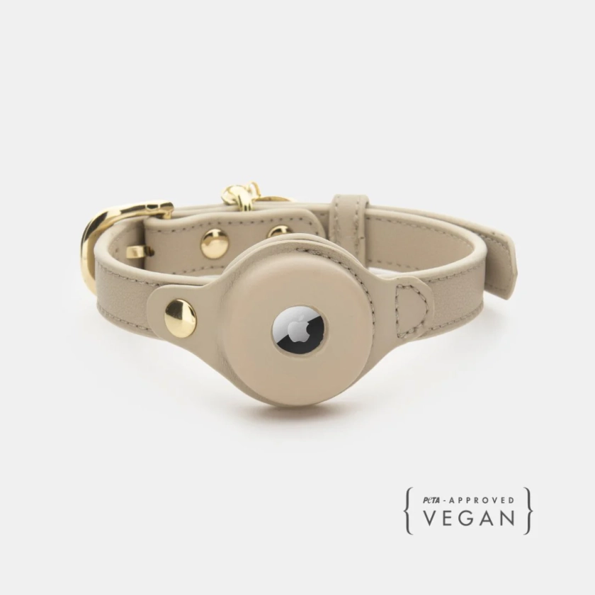 Collar - Air Tag Enabled - Vegan Leather - Cupertino