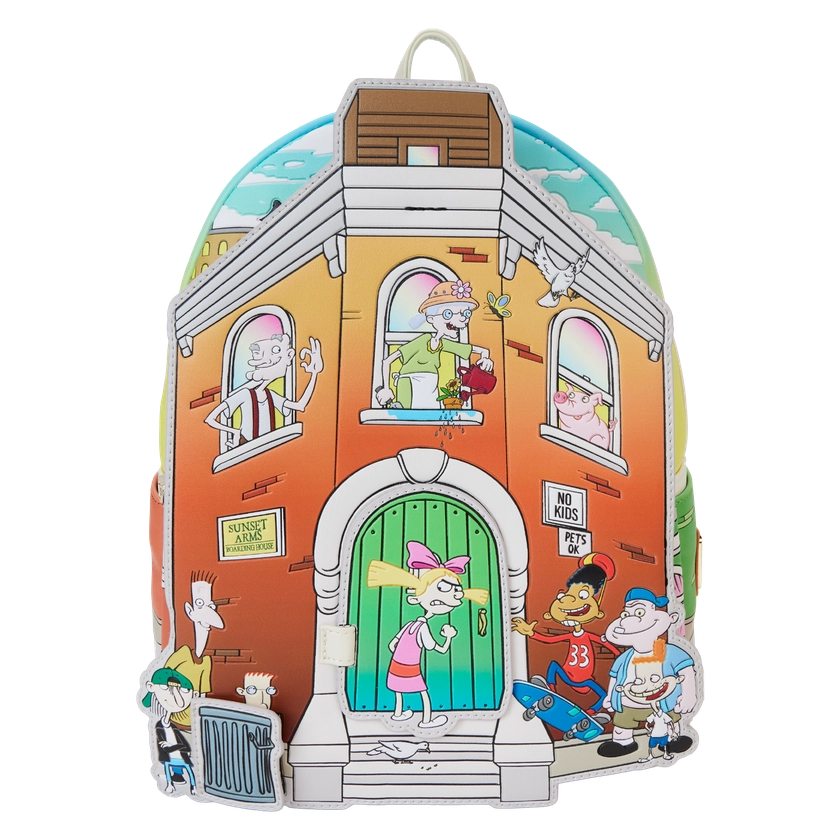 Buy Hey Arnold! Sunset Arms Boarding House Mini Backpack at Loungefly.