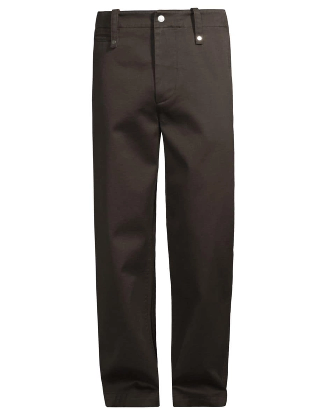 Burberry Straight-Leg Cotton Trousers | Saks Fifth Avenue