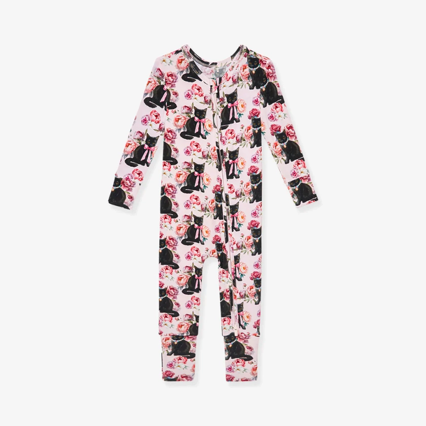 Black Cat Pink Baby Convertible Sleeper | Purrsephone