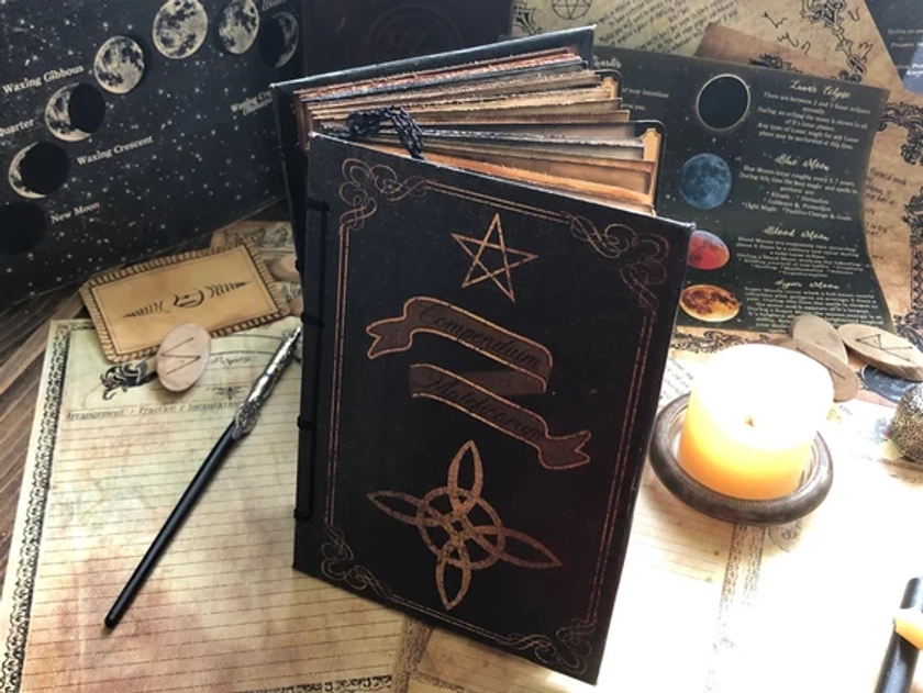 Book of Shadows / Grimoire / Spellbook / Junk Journal