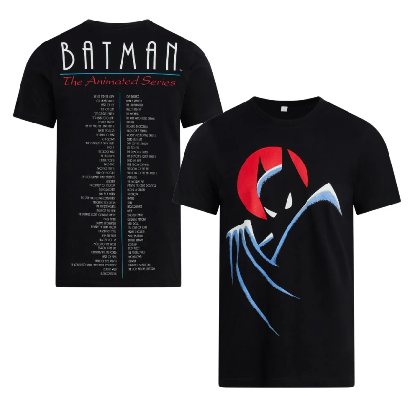 BATMAN: THE ANIMATED SERIES Episodes T-shirt