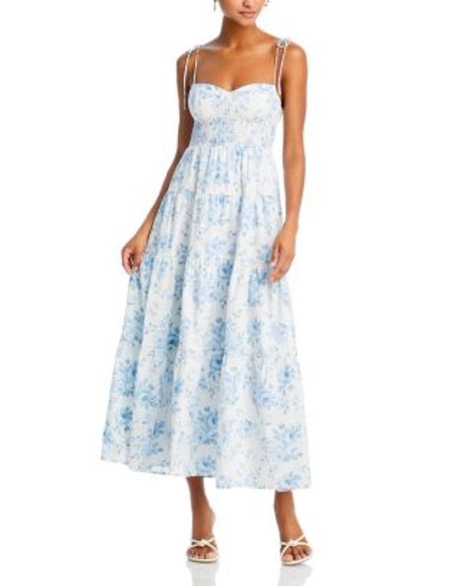 WAYF Rachelle Tiered Dress Women - Bloomingdale's