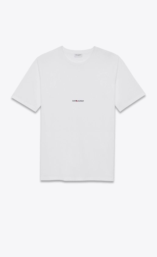 SAINT LAURENT RIVE GAUCHE T-SHIRT | Saint Laurent | YSL.com