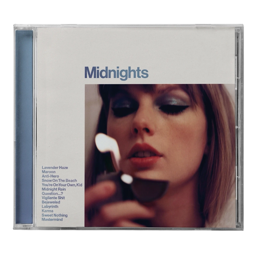 Midnights: Moonstone Blue Edition CD - Taylor Swift Official Store