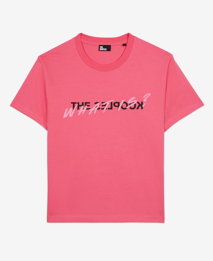 T-shirt What is fuchsia | The Kooples - France