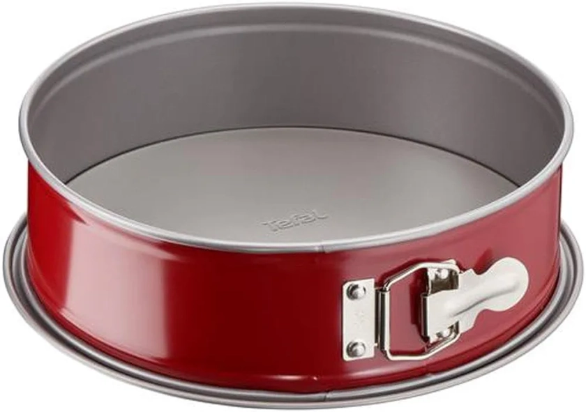 TefalJ 1641114 Delibake Moule A Charnière 19 cm Acier allié Rouge Carbone