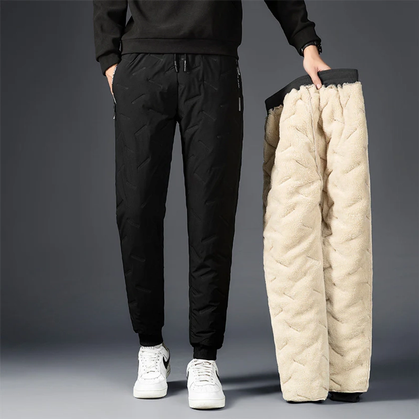 Unisex Weatherproof Fleece Lined Pants/Trousers