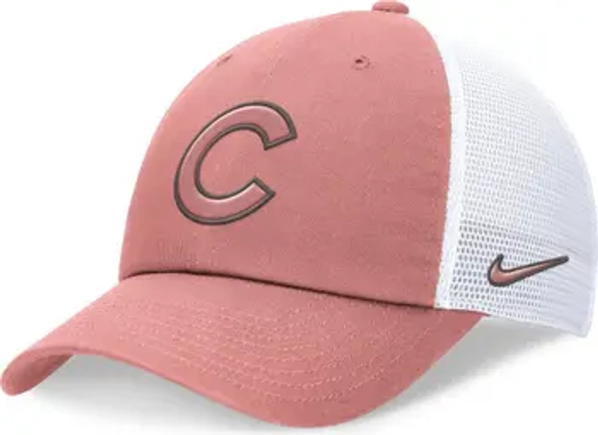 Nike Women's Nike Pink Chicago Cubs Club Trucker Adjustable Hat | Nordstrom