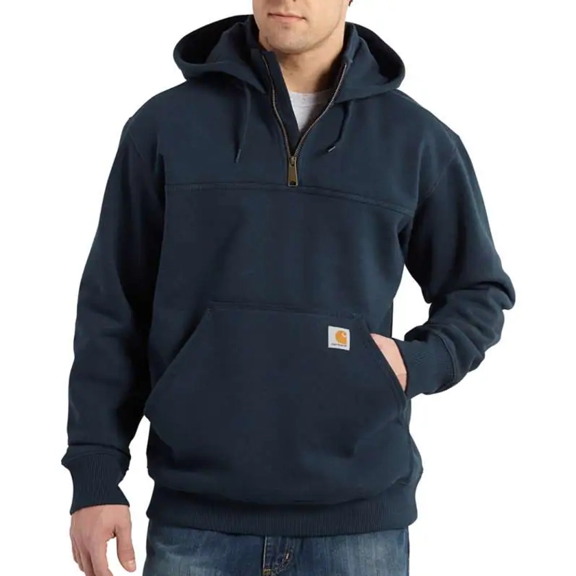 Rain Defender® Loose Fit Heavyweight Quarter-Zip Hoodie | Fall Layering Clothing Essentials | Carhartt