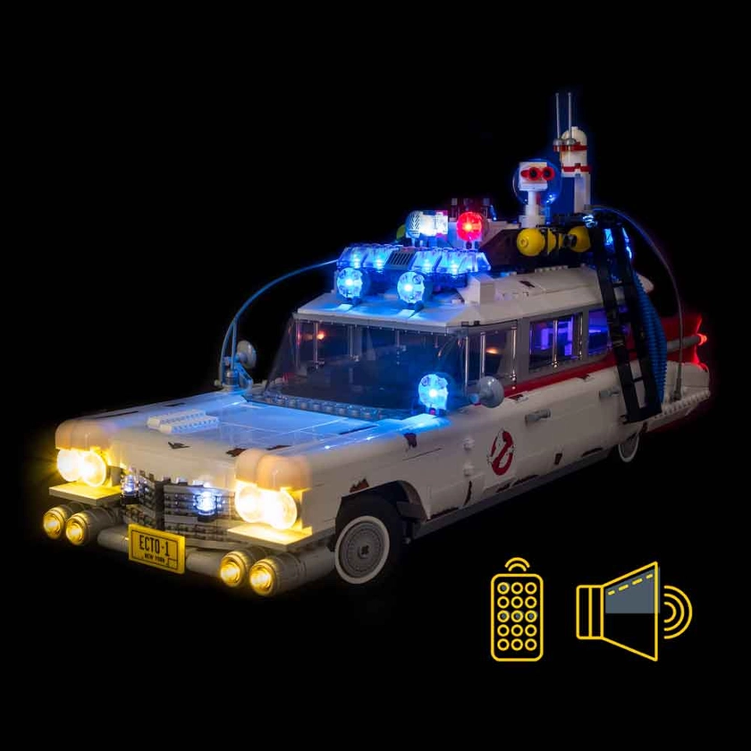 Ghostbusters Ecto-1 #10274 LEGO® Light & Sound Kit | Light My Bricks