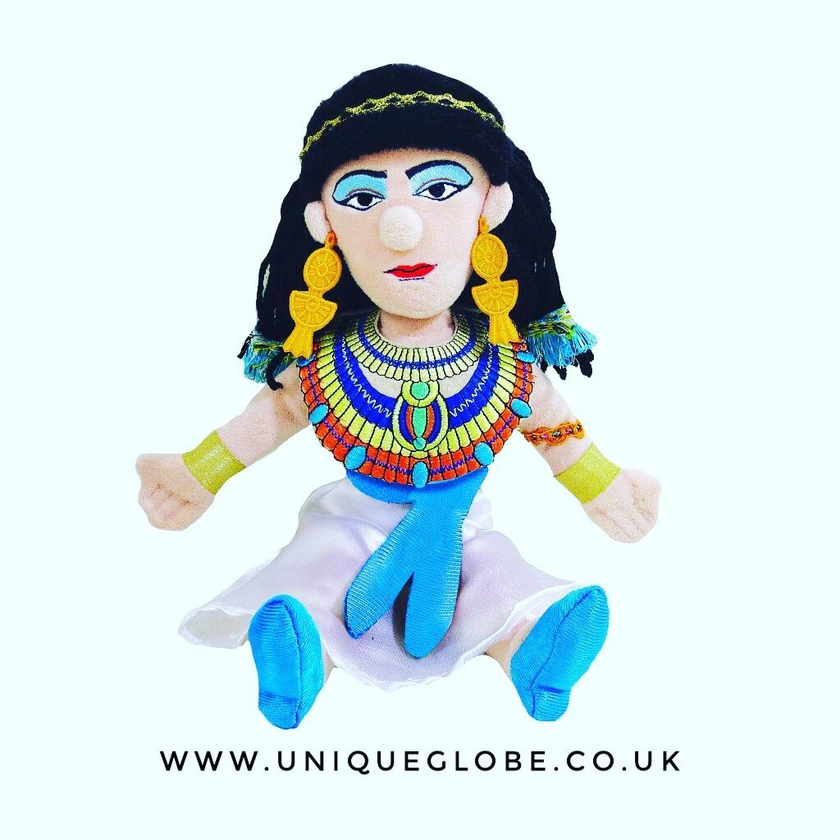 Cleopatra Plush Doll for Kids and Adults