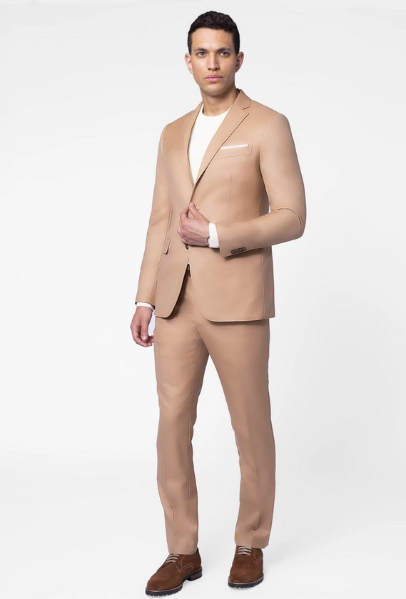 Custom Suits Made For You - Harrogate Camel Suit | INDOCHINO