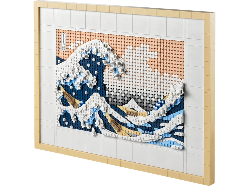 Hokusai – La Grande vague LEGO