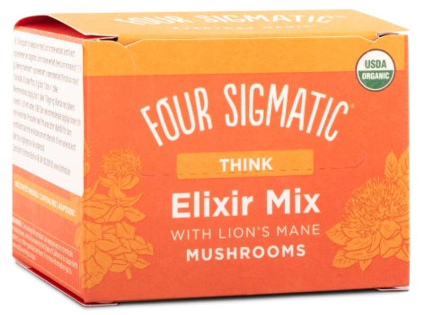 Lion's Mane Mushroom & Rhodiola Org. 20pcs, Four Sigmatic - AyurvedaButiken