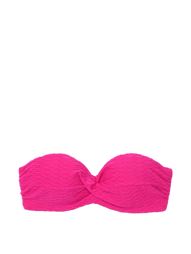 Buy Mix & Match Twist Push-Up Bandeau Top - Order Bikini Top online 5000009302 - Victoria's Secret US