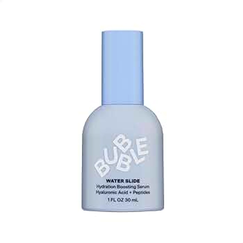 Bubble Skincare Water Slide Hyaluronic Acid Serum - Hydrating Face Serum for Skin Barrier Repair - Helps Reduce Signs of Redness & Revitalizes Dry Skin - Suitable for All Skin Types (30ml)