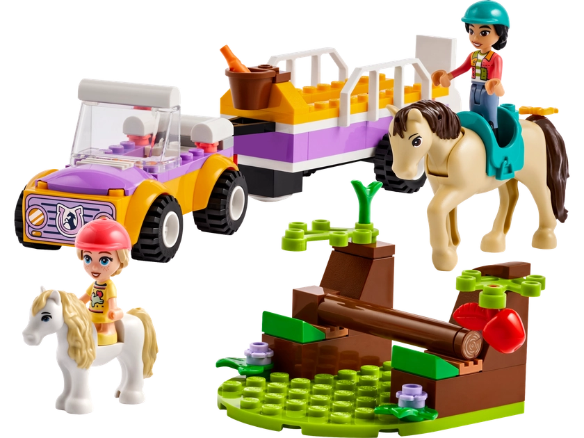 Horse and Pony Trailer 42634 | Friends | Buy online at the Official LEGO® Shop US 