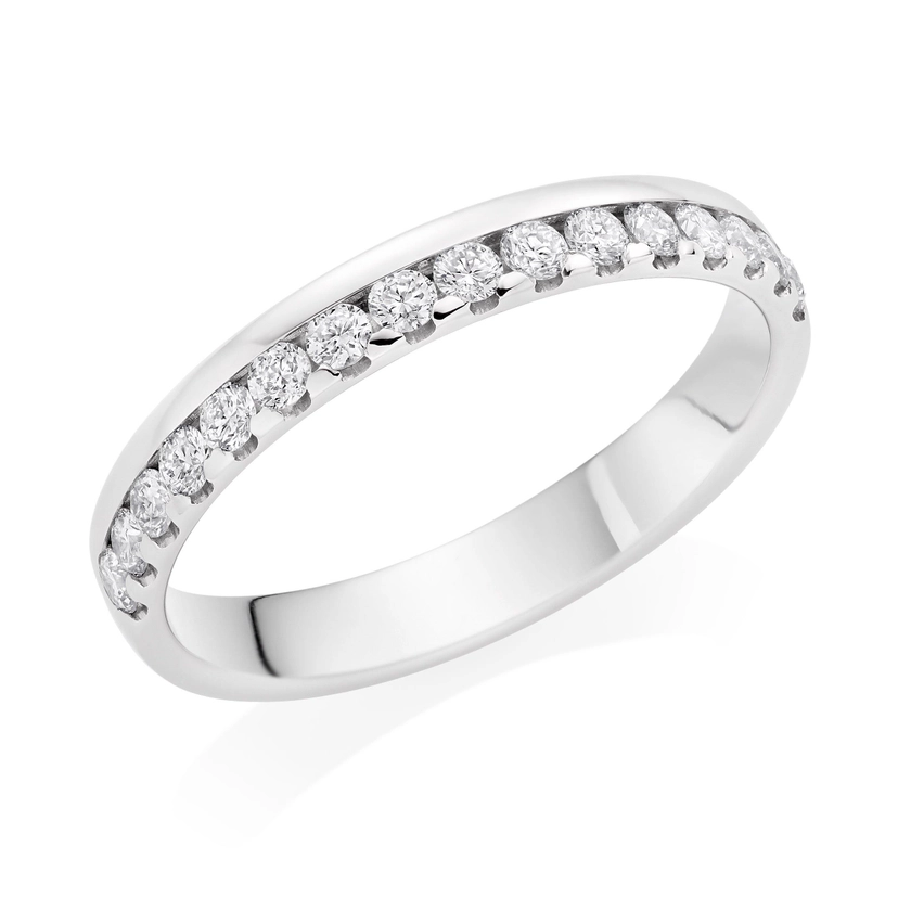 Beaverbrooks Platinum Diamond Wedding Ring