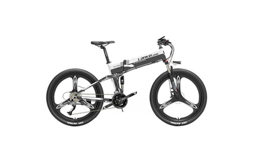 Lankeleisi Version Sport Vélo Électrique XT750 500W Moteur 14.5Ah Batterie 26*1.95'' Kenda Pneu - Blanc