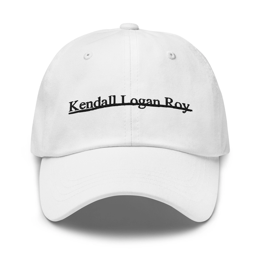 Kendall Logan Roy Underline Hat - Lelemoon
