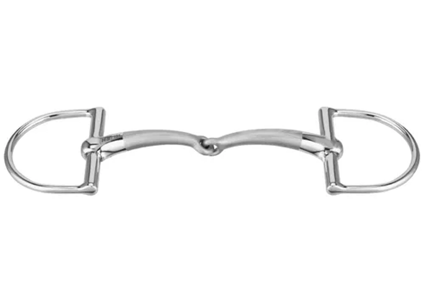 Herm Sprenger® Satinox Single-Jointed D-Ring Snaffle Bit with 14mm Mouth | Dover Saddlery