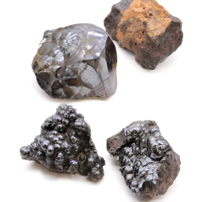 Wholesale Mineral Specimens - Natural Hematite (approx 20 pieces) - AWGifts Europe - Giftware and Aromatherapy Supplier