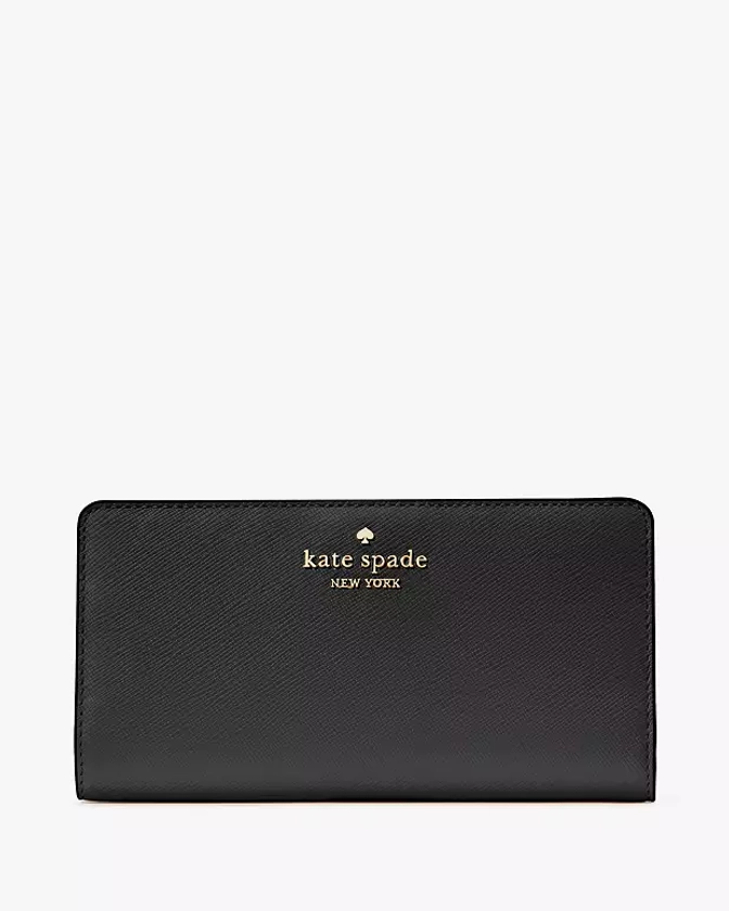 Madison Large Slim Bifold Wallet | Kate Spade Outlet