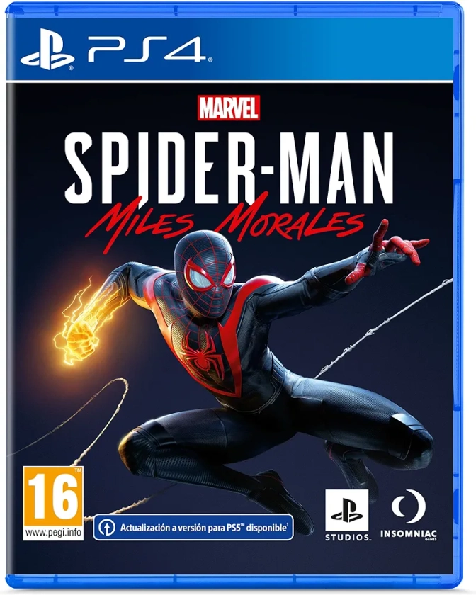 Marvel's Spider-Man Miles Morales PS4 | Videojuego Original de Playstation Sony Interactive - Con Idiomas Español, Portugués e Inglés