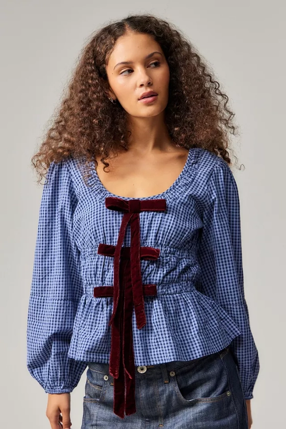 Blouse Dakota Damson Madder