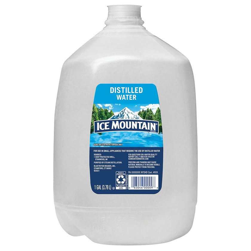 Buy Ice Mountain Distilled Water, 127.99 oz at Ubuy UK