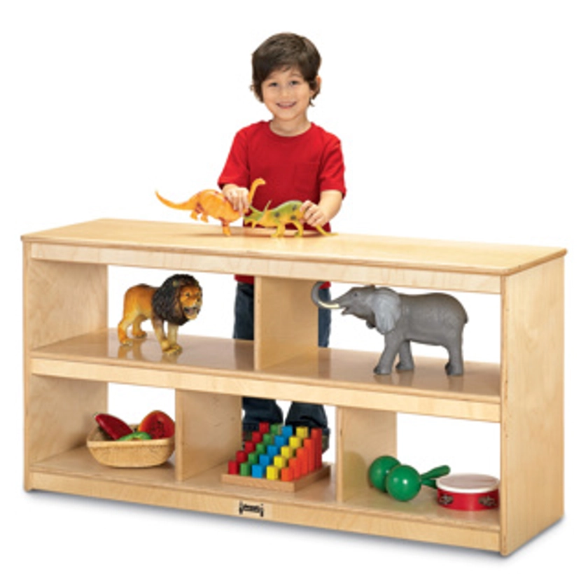 Open Toddler Shelf, 24-1/2" High - Quality Classrooms