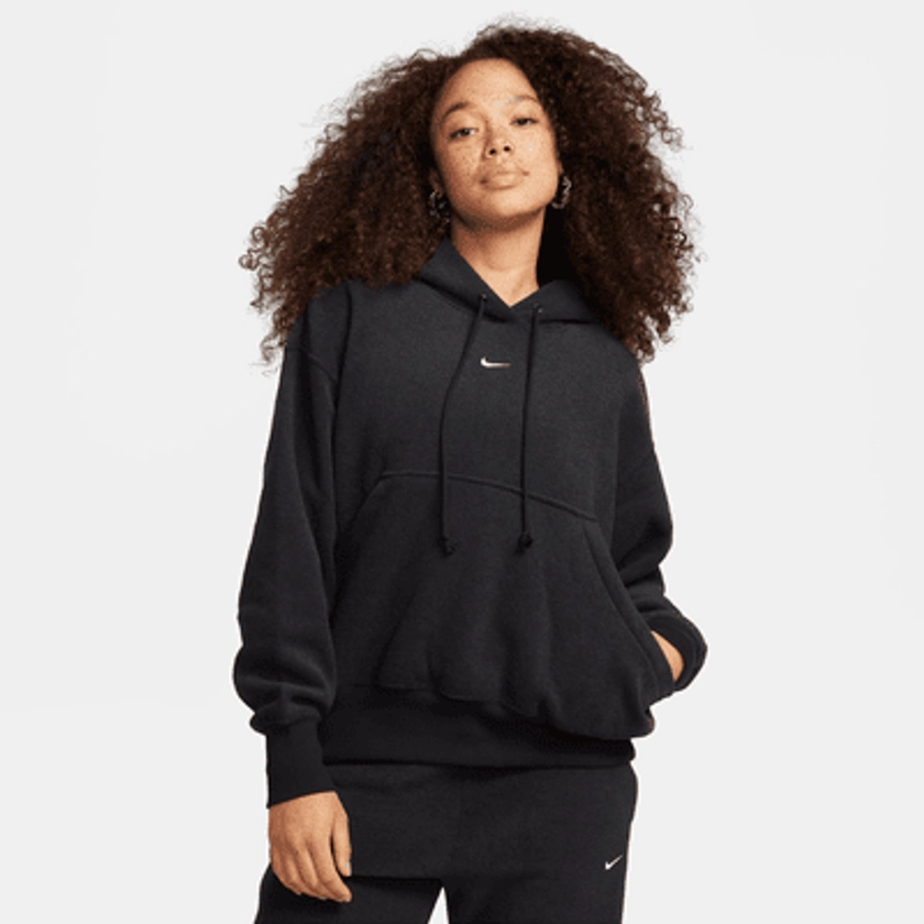 Nike Sportswear Phoenix Plush Women's Oversized Cosy Fleece Hoodie. Nike UK