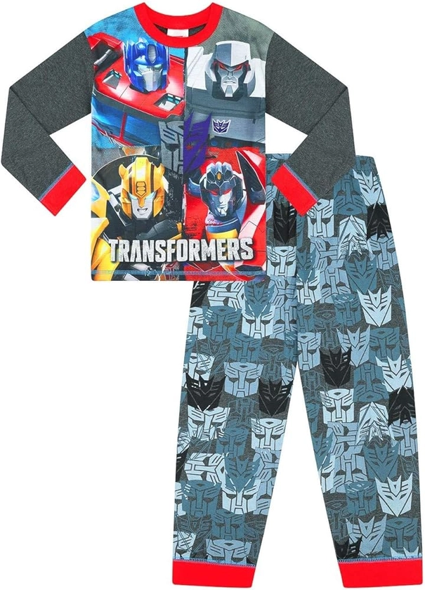 The PyjamaFactory By Transformers Optimus Prime and Bumblebee Long Pyjamas w19