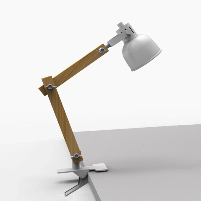 Lampe Nomade, bois, H.19 cm, GU10 | Leroy Merlin