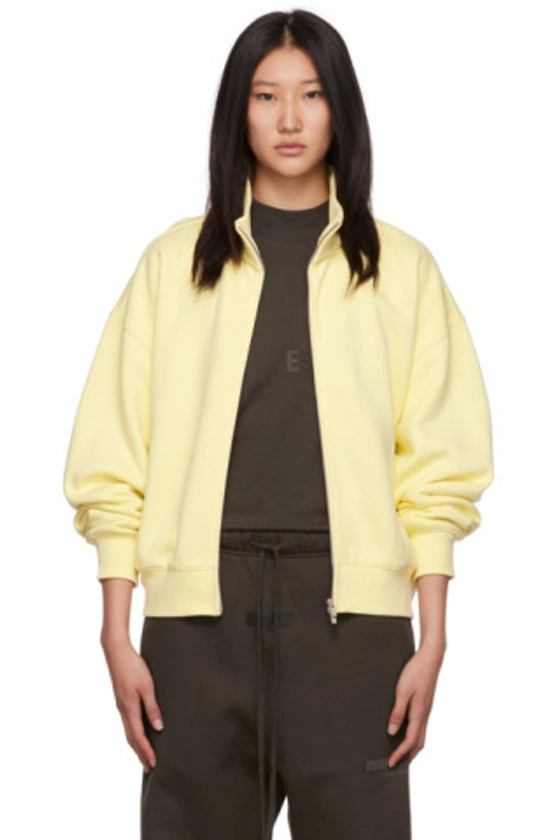 Fear of God ESSENTIALS - Yellow Full Zip Jacket